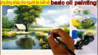 Learn to painting/ oil paint/ basic engineering/ for beginners