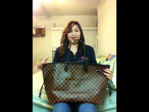 Louis Vuitton Neverfull GM Damier Ebene - YouTube