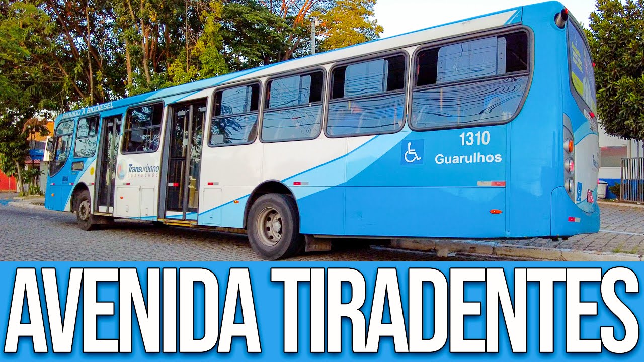Avenida Tiradentes (Guarulhos/SP) - Movimentação de Ônibus 