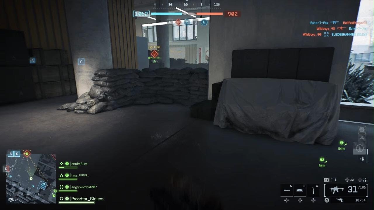 First multiplayer match on battlefield 6.