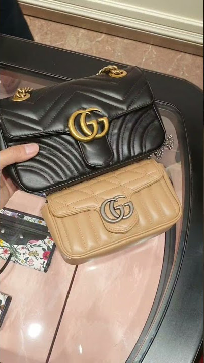 6 Ways to wear your Gucci bag! #luxury #fashion #gucci #bag #marmont 