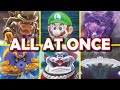 Super Mario Odyssey: ALL BOSSES AT ONCE (5 Bosses)