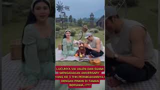 Lucunya Via Vallen & Suami Rayakan Anniversary Pernikahan Ke-3 Dengan Cara Unik