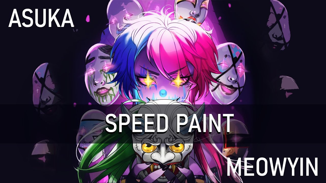 Masks of Fate Asuka FanArt by MeowYin