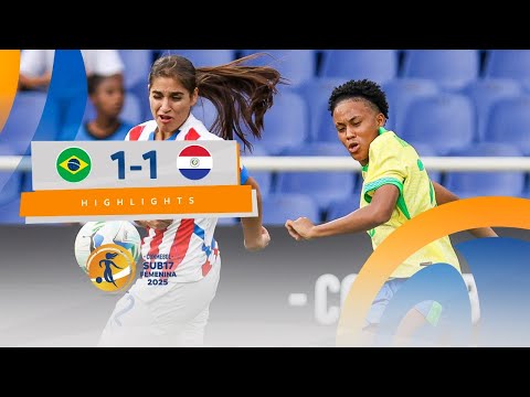BRASIL vs. PARAGUAY [1-1] | RESUMEN | CONMEBOL SUB17 FEMENINA 2025