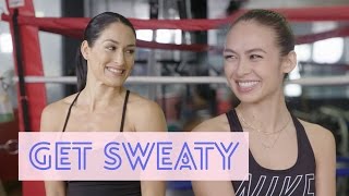WWE Superstar Nikki Bella Talks Booty Workouts on Get Sweaty ...