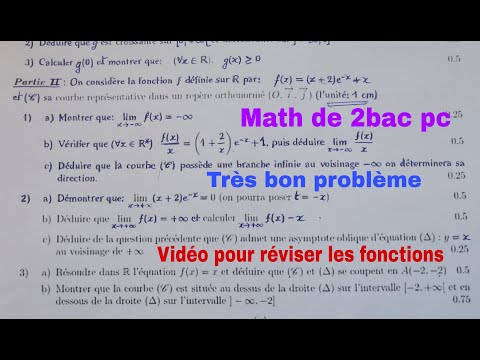 fonction exponentielle.....math de 2bac pc