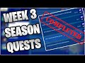 HOW TO DO FORTNITE CHAPTER 3 SEASON 2 WEEK 3 SEASON CHALLENGES