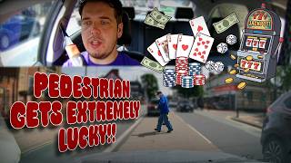 Old Man Runs Out Between Traffic!! - Driving Etiquette #67