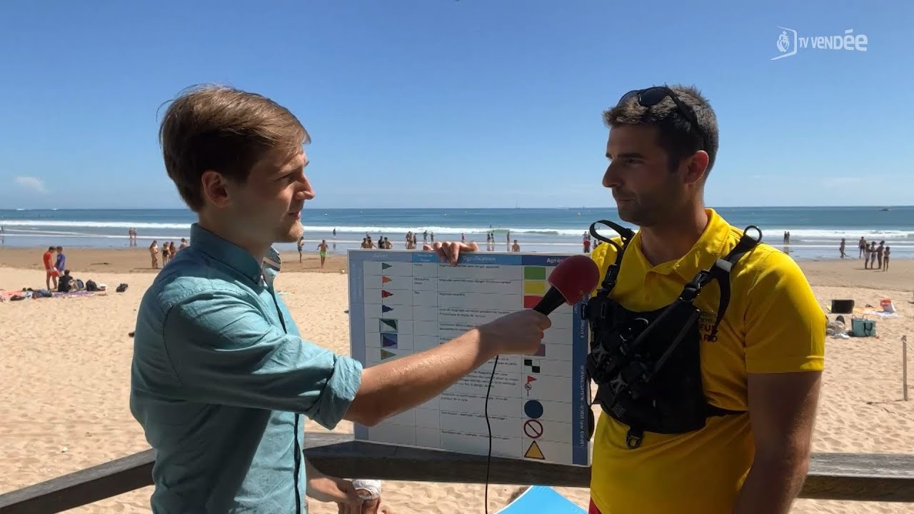 Les drapeaux de baignade changent