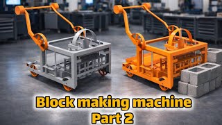 Solidworks tutorial | Manual Block Making Machine Design – Part 2