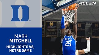 Famous Duke's Mark Mitchell Has A Career Night In South Bend Wealth