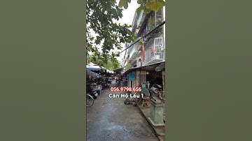 2,6 Tỷ | Bán Căn Hộ 2 Phòng Lầu 1, Cư Xá Thanh Đa, Bình Quới #canhochungcu #canhogiare