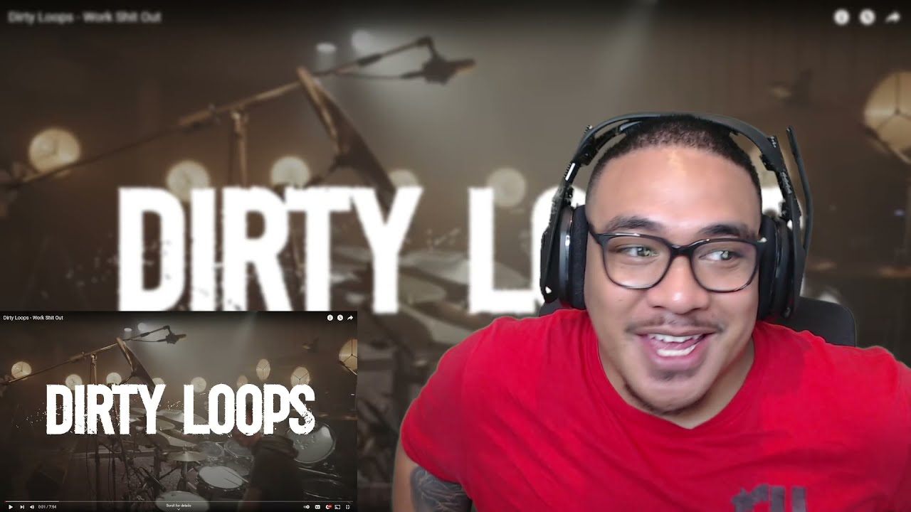 REACTION VIDEO - Dirty Loops - Work Shit Out // LIMA PITA