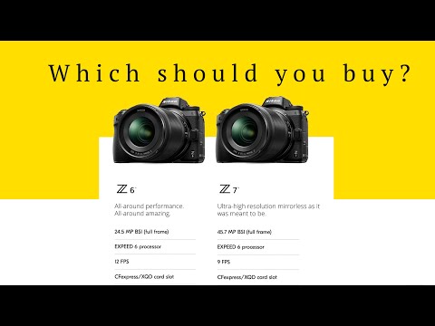 Nikon Z6 vs Nikon Z7 in 2021: A basic look at which camera is for you!