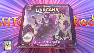 Disney Lorcana Illumineer's Quest: Deep Trouble Unboxed Lorcana Illumineer S Quest Deep Trouble