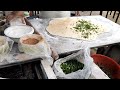 蔥花大餅—大陸街頭小吃.南京 Green onion flatbread—Chinese street food