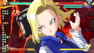 DragonBall FighterZ - Android 18 Corner Destructo Disc Loop (Solo TOD combo) 