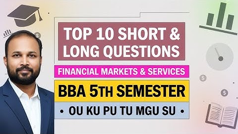 TOP 10 Financiële markten en diensten, korte en lange termijn, belangrijke vragen 2025-26 BBA 5e ...