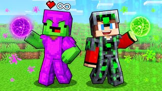Mikey IMMORTAL Armor vs JJ HACKER Armor Survival Battle in Minecraft (Maizen)