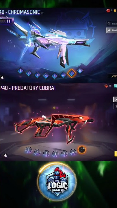 Cobra Mp40 Vs New Evo Mp40 🔥 #shorts