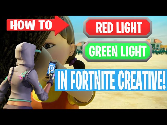 ❤️RED LIGHT GREEN LIGHT💚 (SQUID GAME) - Fortnite Creative Map Code -  Dropnite