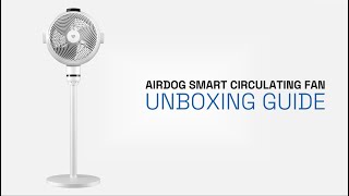 Airdog Smart Circulating Fan Quick Start Guide