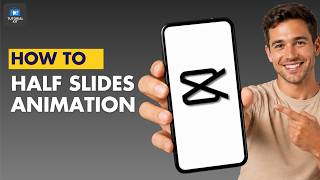 How To Add The Half Slides Animation in Capcut Mobile?