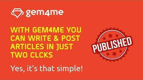 Gem Space super App - how to write and post article? #gemspace #gemspacesuperapp #gemspaceplatform