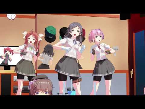 【MMD艦これ 他】いつものメンバーで恋するフォーチュンクッキー【お宮式黒潮改二 他】※過去作です