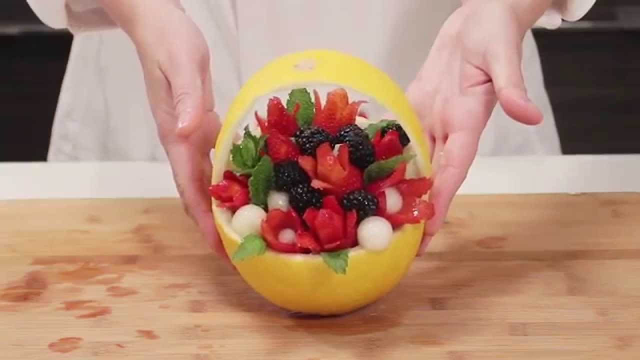 Fruit Centerpiece Centrotavola Di Frutta Short Movie Visualfood Youtube