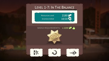 Bridge Constructor The Walking Dead Level 1-7, All Kill & Badge, 懸而未決全殺+徽章-【鼠鼠科技 Hamster Technology】