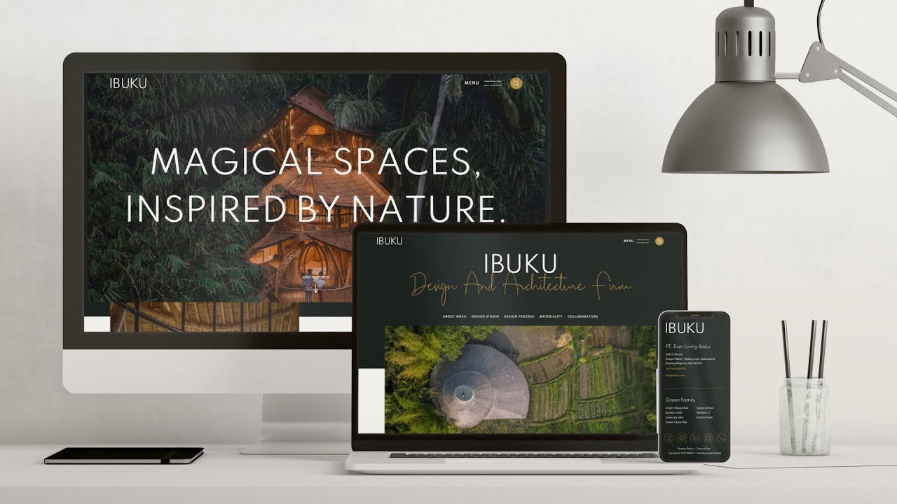 Ibuku Website Design