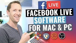 Best Facebook Live Stream Software for Mac and PC? Late 2017 Review! screenshot 1