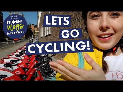 How to Hire a Santander Bike at Swansea University // Mikaela