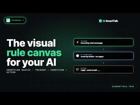 Make your AI agent ACT · SmartFlow basics