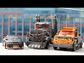 Transformers Rise of the Beasts Scourge BattleTrap NightBird Vehicles Car Robot Toys
