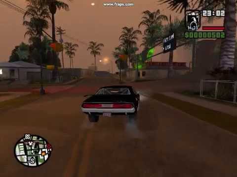 GTA San Andreas Dodge Challenger Mod