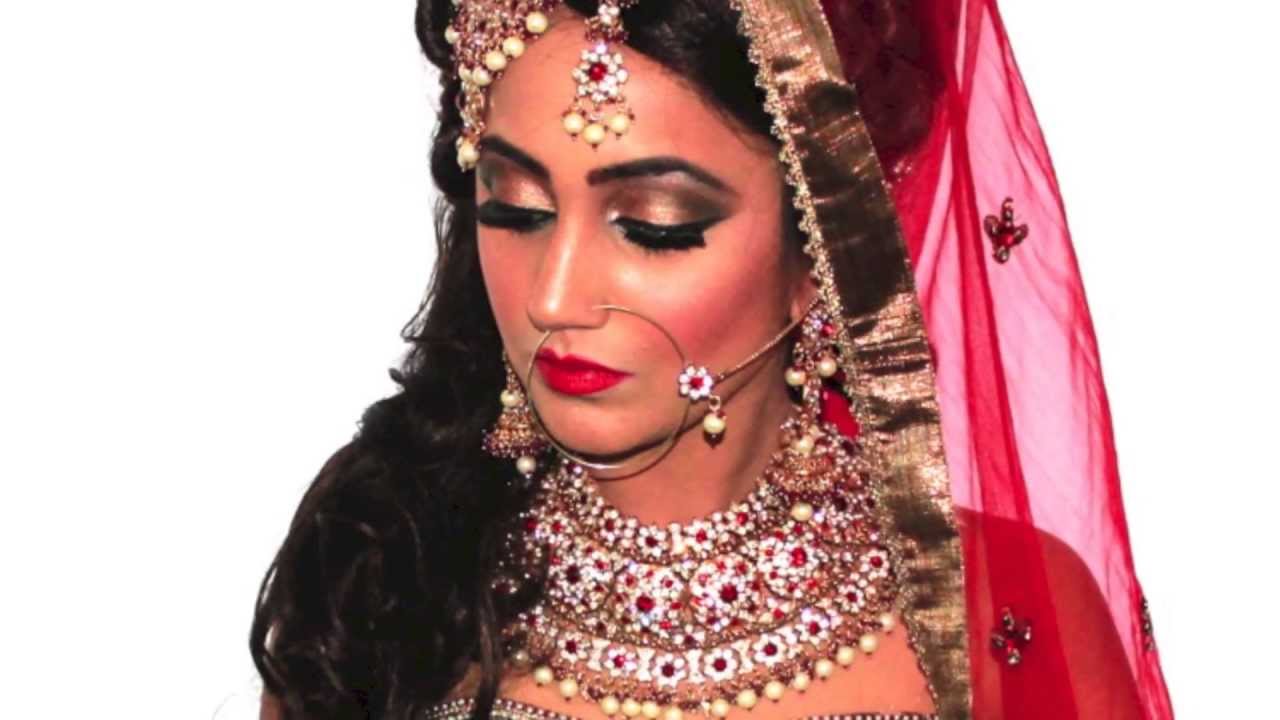 Asian Bridal Hair Makeup London Hd Youtube