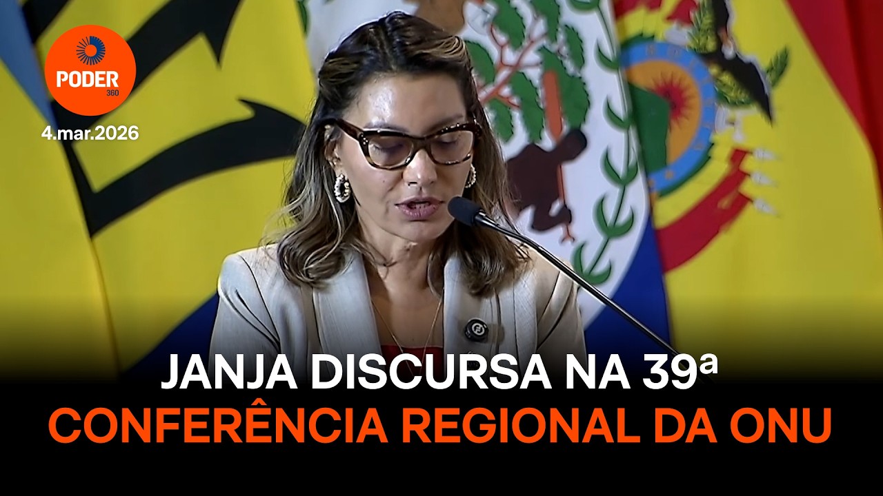 Janja discursa na 39ª Conferência Regional da ONU