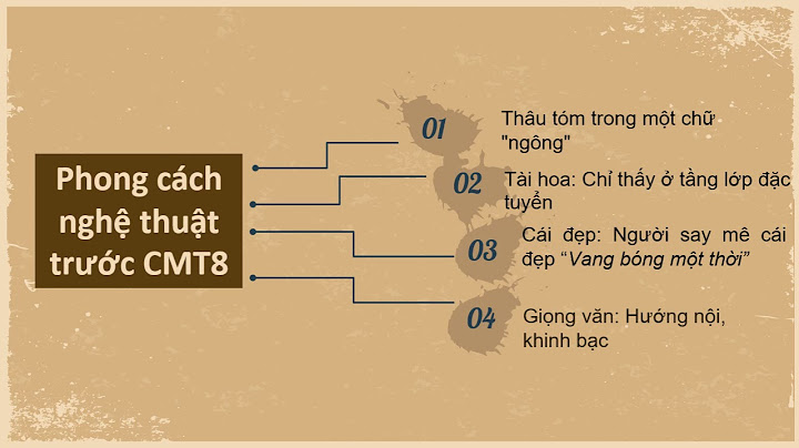 Phong cách nghệ thuật của nhà văn là gì năm 2024