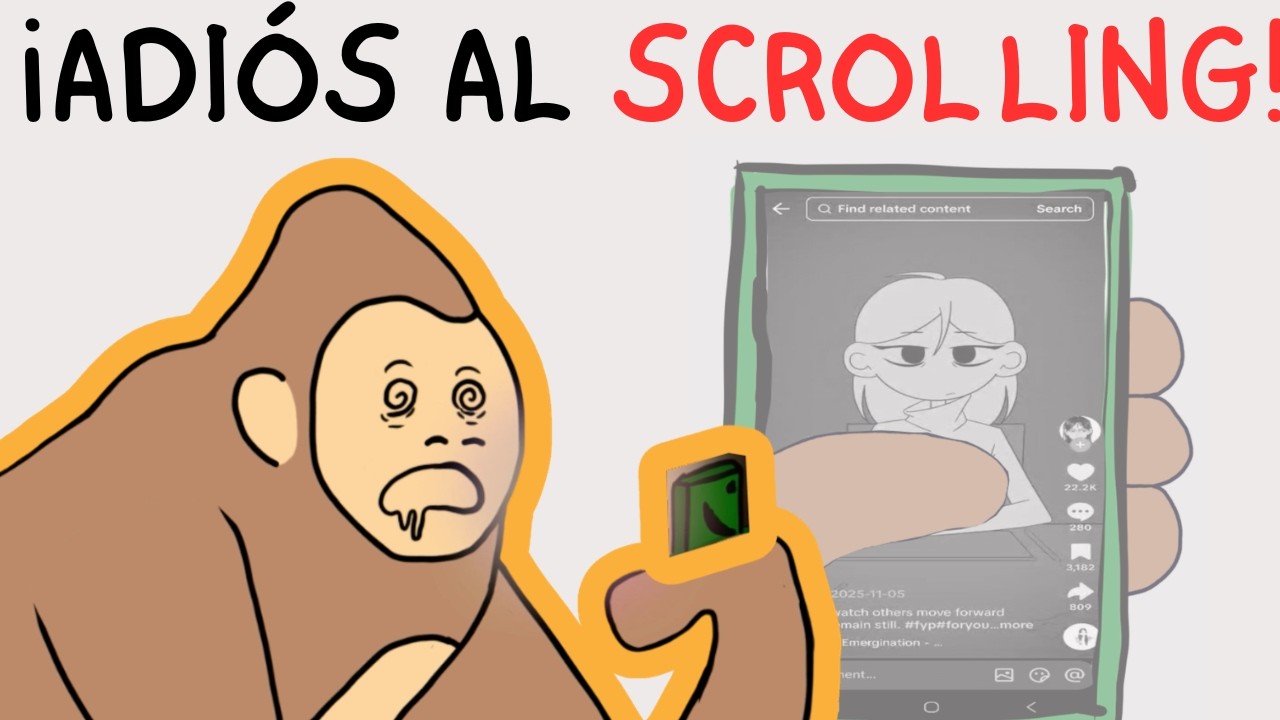 Cómo Vencer la Adicción al Scroll Infinito (Sin Fuerza de Voluntad)