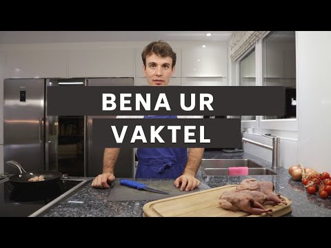 Deboning a quail (food techniques)
