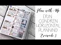 Plan With Me: Erin Condren Horizontal Planning Ft. Sweet Fox Paperie Ancient Knowledge Kit