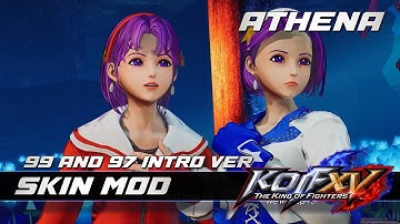 KOF XV : Athena 99 & 97 (Intro ver.) Costume【MOD】