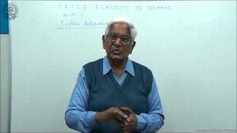 Factor Determining Price Elasticity of Demand Class XII Economics by S K Agarwala