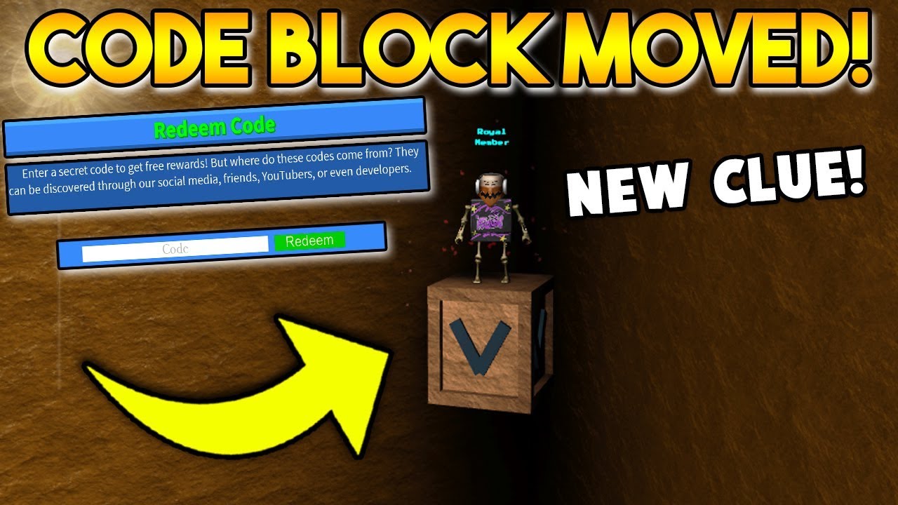 NEW SECRET CODE BLOCK *LOCATION* Build a boat For 