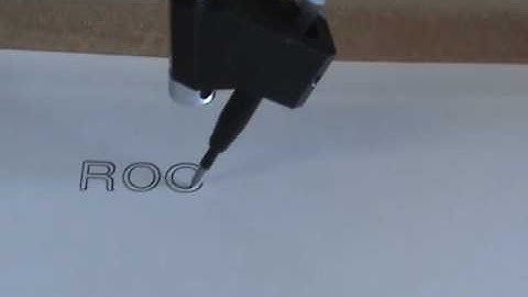 CNC ROUTER PEN HOLDER WRITER