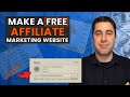 How To Create A FREE Affiliate Marketing Website In 2021 (Step by Step For Beginners)