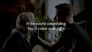 Video thumbnail of "JP Saxe, Julia Michaels - If The World Was Ending (Instrumental/Karaoke) by songainlover"